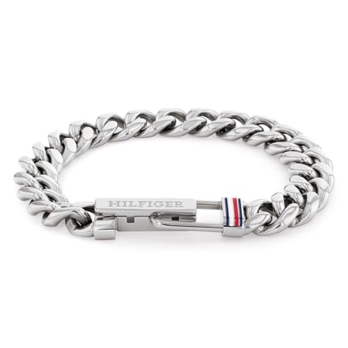 Tommy Hilfiger Herren-Armband THJ2790610, Tek Beden, Edelstahl, Kein Edelstein von Tommy Hilfiger