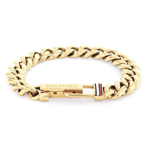 Tommy Hilfiger Herren-Armband THJ2790665, Tek Beden, Edelstahl, Kein Edelstein von Tommy Hilfiger