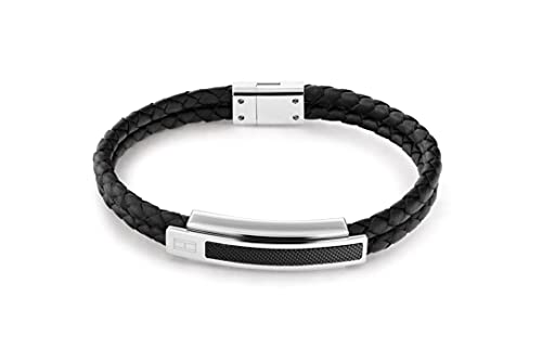 Tommy Hilfiger Jewelry Armband für Herren aus Leder Schwarz - 2790357 von Tommy Hilfiger