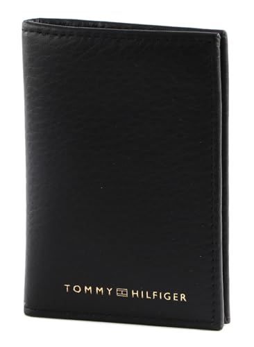 Tommy Hilfiger Herren Portemonnaie TH Premium Leather Bifold Klein , Schwarz (Black), Einheitsgröße von Tommy Hilfiger