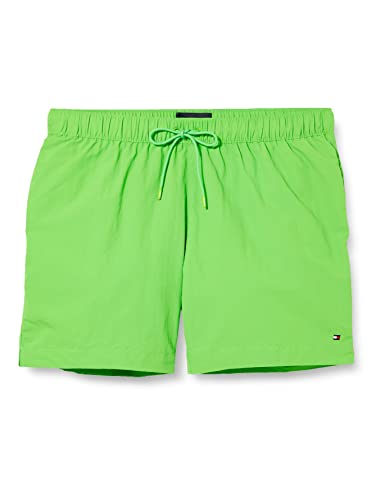 Tommy Hilfiger Herren Badehose Medium Drawstring Lang, Grün (Spring Lime), XXL von Tommy Hilfiger