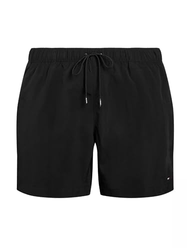 Tommy Hilfiger Herren Badehose Badeshorts BT Medium Drawstring Gr. XXXL Schwarz von Tommy Hilfiger