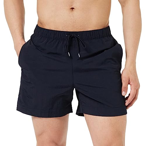 Tommy Hilfiger Herren Badehose Medium Drawstring Lang, Blau (Desert Sky), S von Tommy Hilfiger