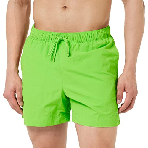 Tommy Hilfiger Herren Badehose Medium Drawstring Lang, Grün (Spring Lime), S von Tommy Hilfiger