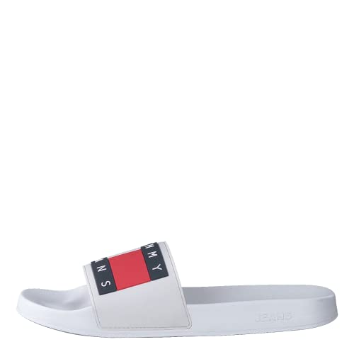 Tommy Hilfiger Herren Badelatschen Tommy Jeans Flag Pool Slide von Tommy Jeans