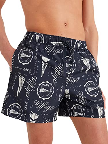 Tommy Hilfiger Herren Badeshort Blau M von Tommy Hilfiger