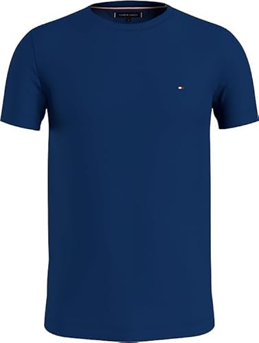 Tommy Hilfiger Herren Big & Tall Logo T-Shirt (DE/NL/SE/PL, Alphanumerisch, 4XL, Große Größen, Tall, Faded Olive) von Tommy Hilfiger