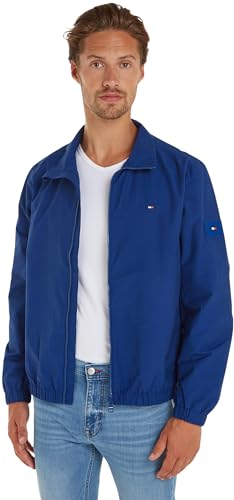 Tommy Hilfiger Herren Blouson Übergangsjacke, Blau (Anchor Blue), L von Tommy Hilfiger