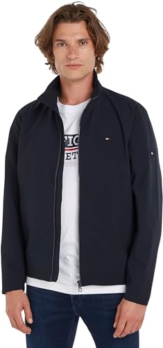 Tommy Hilfiger Herren Blouson Übergangsjacke, Blau (Desert Sky), XL von Tommy Hilfiger