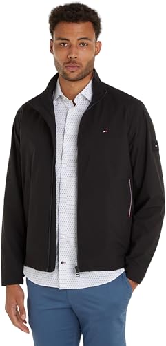 Tommy Hilfiger Herren Blouson Übergangsjacke, Schwarz (Black), M von Tommy Hilfiger