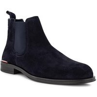 Tommy Hilfiger Herren Boots blau Velours von Tommy Hilfiger