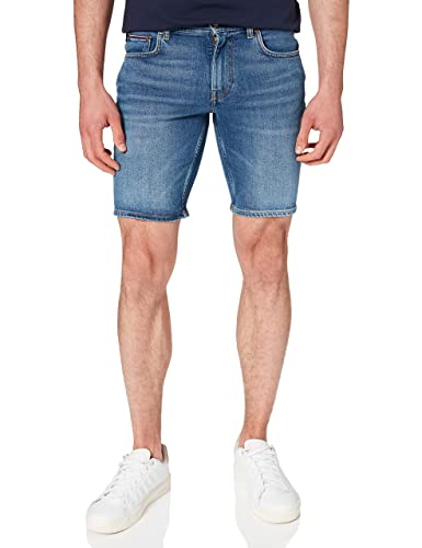 Tommy Hilfiger Herren Jeans Shorts Brooklyn Short Stretch, Blau (Boston Indigo), 28W von Tommy Hilfiger