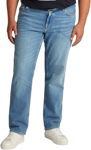 Tommy Hilfiger Herren Jeans Hose Madison Mesa Blue Straight Leg, Blau (Mesa Blue), 34W/44L von Tommy Hilfiger