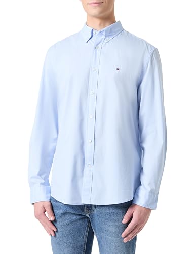 Tommy Hilfiger Herren Core Flex Poplin Solid Rf Shirtmw0Mw39988 Bomberjacke, Blau (Sweet Blue), XS von Tommy Hilfiger