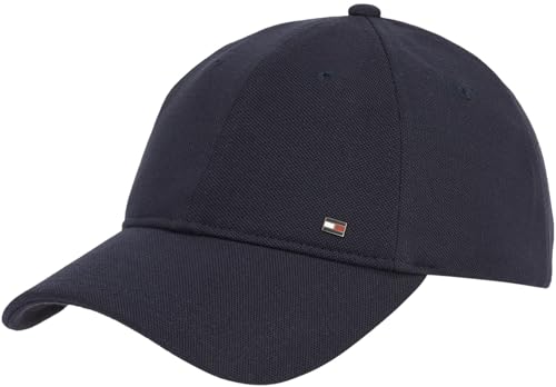 Tommy Hilfiger Herren Cap 1985 Pique Basecap, Blau (Space Blue), Einheitsgröße von Tommy Hilfiger