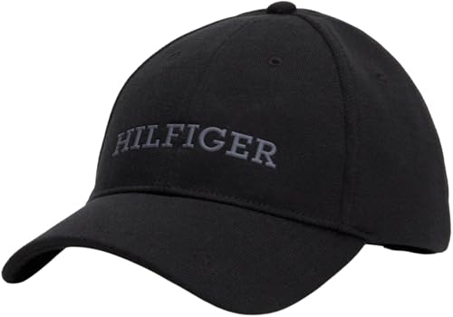 Tommy Hilfiger Herren Cap Basecap, Schwarz (Black), Einheitsgröße von Tommy Hilfiger