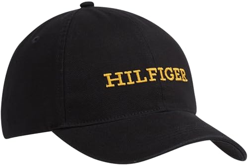 Tommy Hilfiger Herren Cap Basecap, Schwarz (Black), Einheitsgröße von Tommy Hilfiger