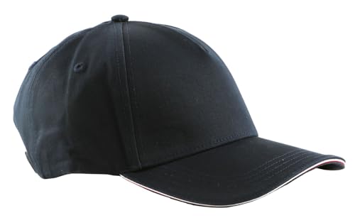 Tommy Hilfiger Herren Cap TH Elevated Corporate Basecap, Blau (Space Blue), Einheitsgröße von Tommy Hilfiger
