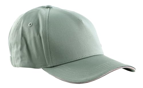 Tommy Hilfiger Herren Cap TH Elevated Corporate Basecap, Grau (Mid Grey), Einheitsgröße von Tommy Hilfiger