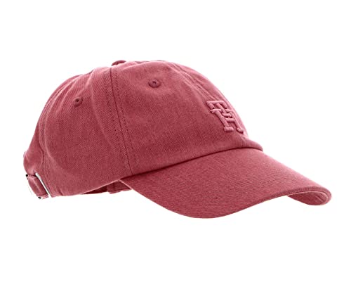 Tommy Hilfiger Herren Cap TH Flag Soft Basecap, Rot (Dockside Red), Einheitsgröße von Tommy Hilfiger