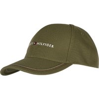 Tommy Hilfiger Herren Cap grün Mikrofaser von Tommy Hilfiger