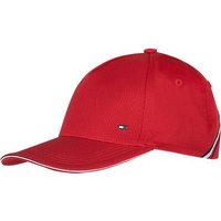 Tommy Hilfiger Herren Cap rot Baumwolle von Tommy Hilfiger