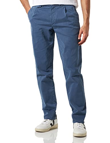 Tommy Hilfiger Herren Hose Chelsea Chino Premium Chino, Blau (Aegean Sea), 33W / 34L von Tommy Hilfiger