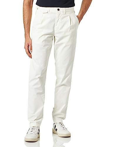 Tommy Hilfiger Herren Hose Chelsea Chino Premium Chino, Weiß (White), 31W / 32L von Tommy Hilfiger