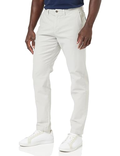 Tommy Hilfiger Herren Chino Chelsea Gabardine Stretch, Grau (October Grey), 30W / 32L von Tommy Hilfiger