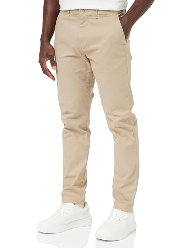 Tommy Hilfiger Herren Chino Harlem Essential Twill Stretch, Beige (Beige), 29W / 28L von Tommy Hilfiger