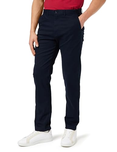 Tommy Hilfiger Herren Chino Harlem Essential Twill Stretch, Blau (Desert Sky), 38W / 28L von Tommy Hilfiger