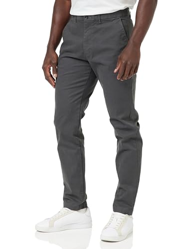 Tommy Hilfiger Herren Chino Harlem Essential Twill Stretch, Grau (Dark Ash), 31W / 28L von Tommy Hilfiger