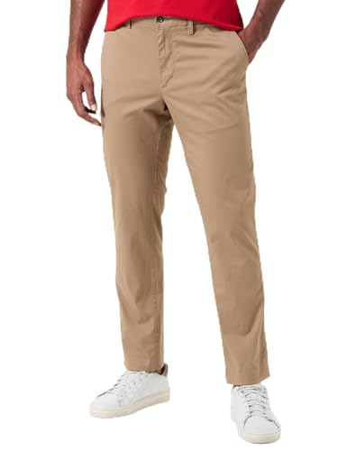 Tommy Hilfiger Herren Chino Hose Denton Straight Leg, Beige (Safari Canvas), 28W/30L von Tommy Hilfiger
