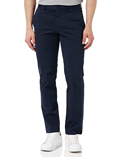 Tommy Hilfiger Herren Chinos Denton TH Flex Satin Stretch, Blau (Desert Sky), 31W / 34L von Tommy Hilfiger