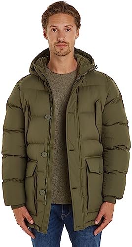 Tommy Hilfiger Herren Parka Winter, Grün (Army Green), M von Tommy Hilfiger