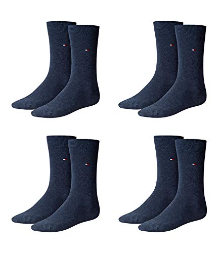 Tommy Hilfiger Klassische Socken, Jeans/Jeans, 47-49 - 4 Stück pro Packung/Paar, Jeans/Jeans, 47-49 EU, Jeans/Jeans, 47-49 EU von Tommy Hilfiger