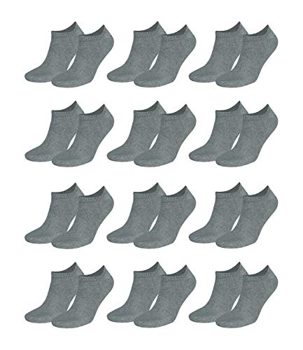 Tommy Hilfiger Herren Classic Sneaker 342023001 12Paar, Farbe:Grau, Größe:43-46, Artikel:Sneaker middle grey mel. 342023001-758 von Tommy Hilfiger