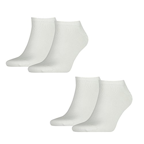 Tommy Hilfiger 4 Paar Sneaker Socken Gr. 39-49 Herren Business Socken, Farbe:300 - white, Socken & Strümpfe:39-42 von Tommy Hilfiger