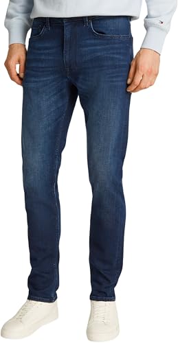 Tommy Hilfiger Herren Bleeker Jeans Washes Slim, Denim (Deep Blue), 31 W/30 L von Tommy Hilfiger