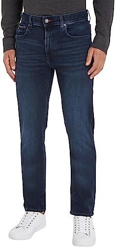 Tommy Hilfiger Herren Jeans Hose Core Slim Bleecker mit Stretch, Blau (Iowa Blueblack), 33W/32L von Tommy Hilfiger