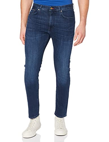 Tommy Hilfiger Herren Jeans Core Slim Bleecker Stretch, Blau (Bridger Indigo), 30W / 30L von Tommy Hilfiger