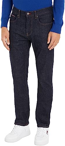 Tommy Hilfiger Herren Jeans Hose Core Straight Denton mit Stretch, Blau (Ohio Rinse), 31W/30L von Tommy Hilfiger