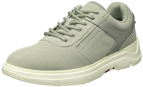 Tommy Hilfiger Herren Hybrid Sneaker Core Schuhe, Grau (Antique Silver), 44 von Tommy Hilfiger