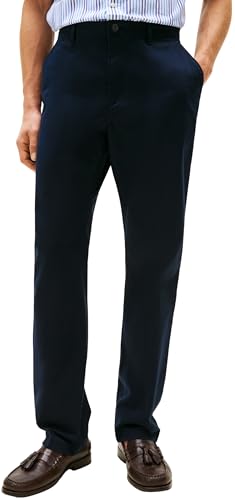 Tommy Hilfiger Men's Core Mercer Essential Twill Mw0Mw40263 Chino, Blue (Desert Sky), 32W / 32L von Tommy Hilfiger