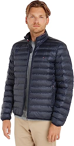 Tommy Hilfiger Herren Jacke Übergangsjacke, Blau (Desert Sky), XS von Tommy Hilfiger