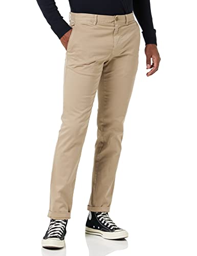 Tommy Hilfiger Herren Core Straight Chino Gmd Flex Hose, Batique Khaki, 31W / 32L EU von Tommy Hilfiger