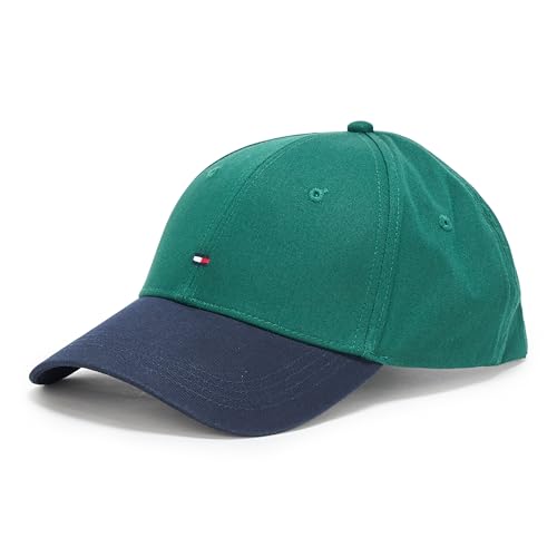 Tommy Hilfiger Herren Cotton Flag Logo Adjustable Baseball Cap Baseballkappe, Ornamentgrün/Space Blue, Einheitsgröße Tommy Hilfiger Herren Cotton Flag Logo Adjustable Baseball Cap Baseballkappe, Ornamentgrün/Space Blue, Einheitsgröße von Tommy Hilfiger