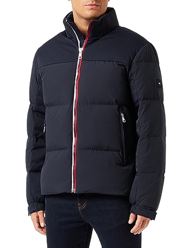 Tommy Hilfiger Herren Daunenjacke Winter, Blau (Desert Sky), 3XL von Tommy Hilfiger