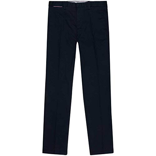 Tommy Hilfiger Herren Denton Chino Summer Twill Flex Loose Fit Jeans, Blau, W38/L32 (Herstellergröße: ) von Tommy Hilfiger
