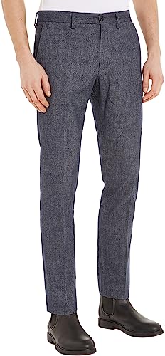 Tommy Hilfiger Herren Hose Chino, Blau (Desert Sky), 32W / 36L von Tommy Hilfiger